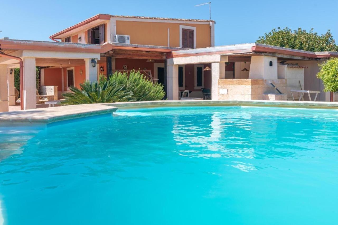 Villa Con Piscina Al Mare Ognina Extérieur photo